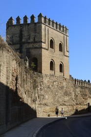 Spain, Andalusia, Seville, Macarena district, last vestiges of the ramparts that surrounded the town