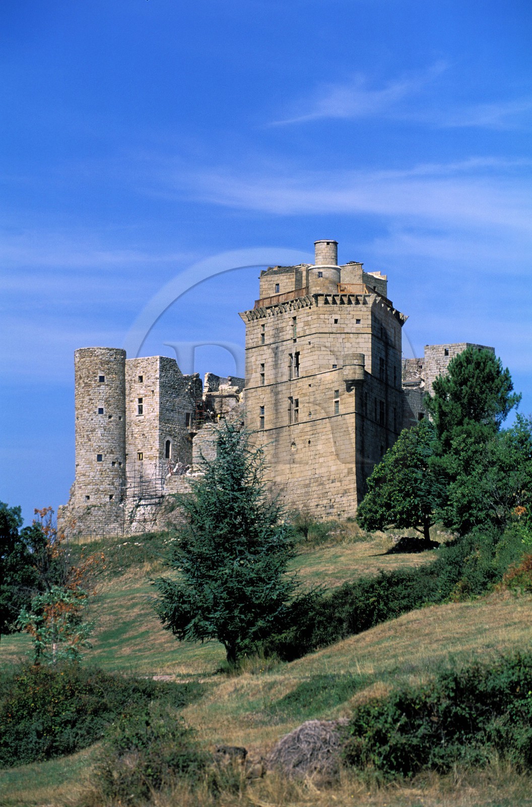 France, Gard (30), le château de portes, 12ème siècle, modifié pendant la Renaissance France, Gard (30), le château de portes, 12ème siècle, modifié pendant la Renaissance
