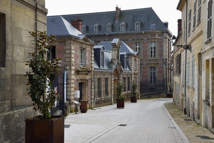 France, Aisne (02), Château-Thierry, l'Hotel-Dieu rue du Chateau
