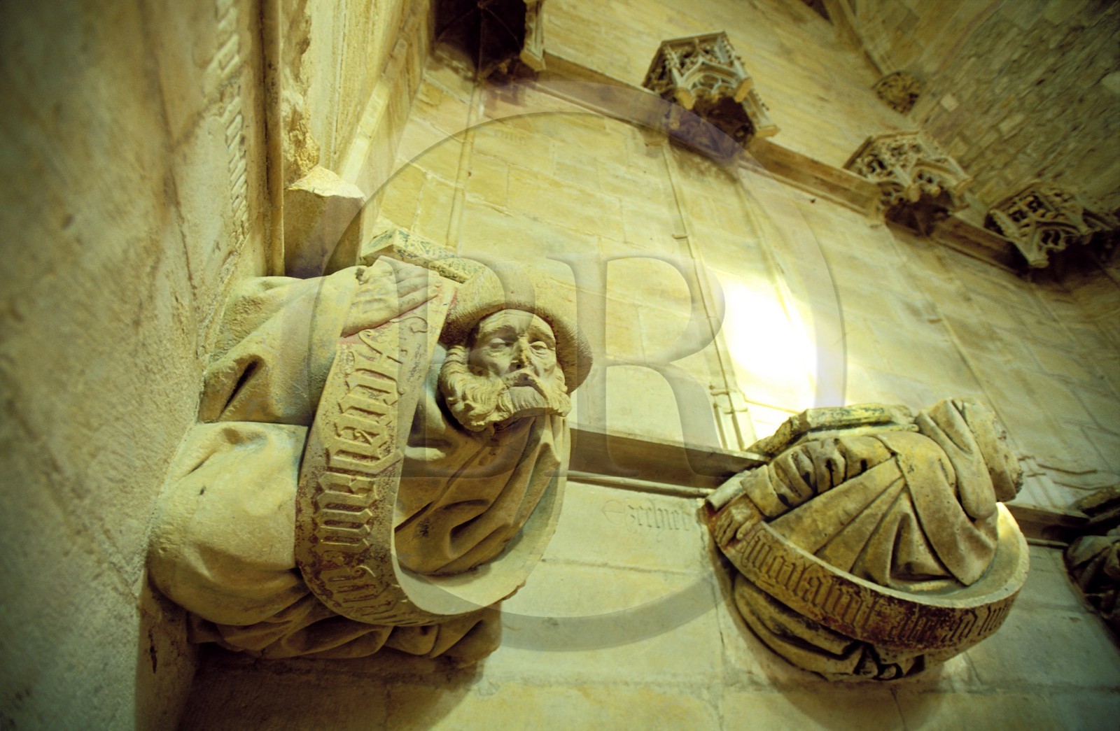 France, Saône-et-Loire (71), Mâconnais, ancienne abbaye de Cluny, chapelle Bourbon