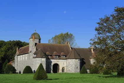 France, Seine Maritime, Varengeville sur Mer, the Manoir d' Ango (Ango Manor)
