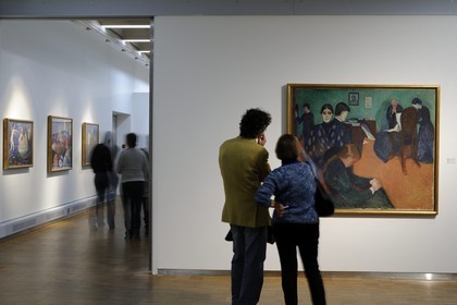 Norway, Oslo, musee Edvard Munch, Death in the chamber of the Sick woman