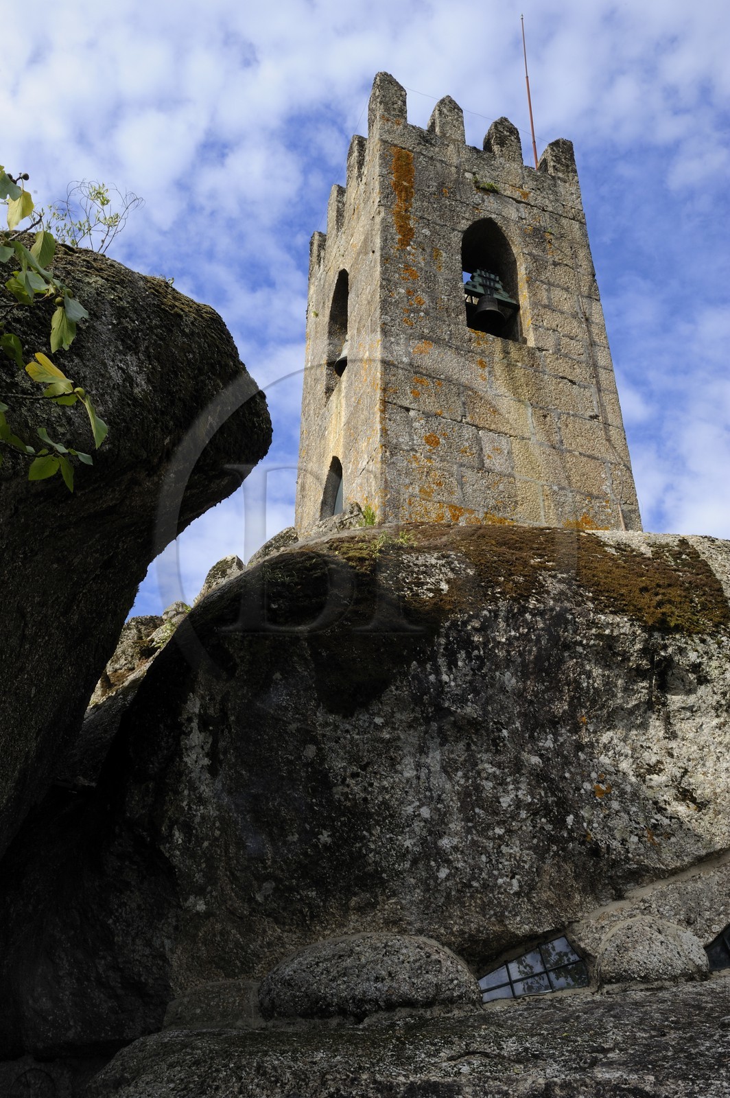 Portugal, région du Minho, Guimaraes, Monte da Penha (mont Penha)