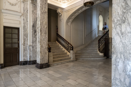 France, Alpes-Maritimes, Menton, the former Imperial (1913) palace turned into private apartments