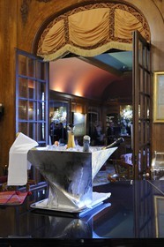 France, Calvados, Pays d'Auge, Deauville, Normandy Hotel (Barriere group), Champagne bucket
