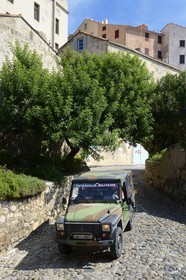 France, Haute Corse, Calvi, the citadel, the French Foreign Legion is still present in the old palace of the Genoese governors