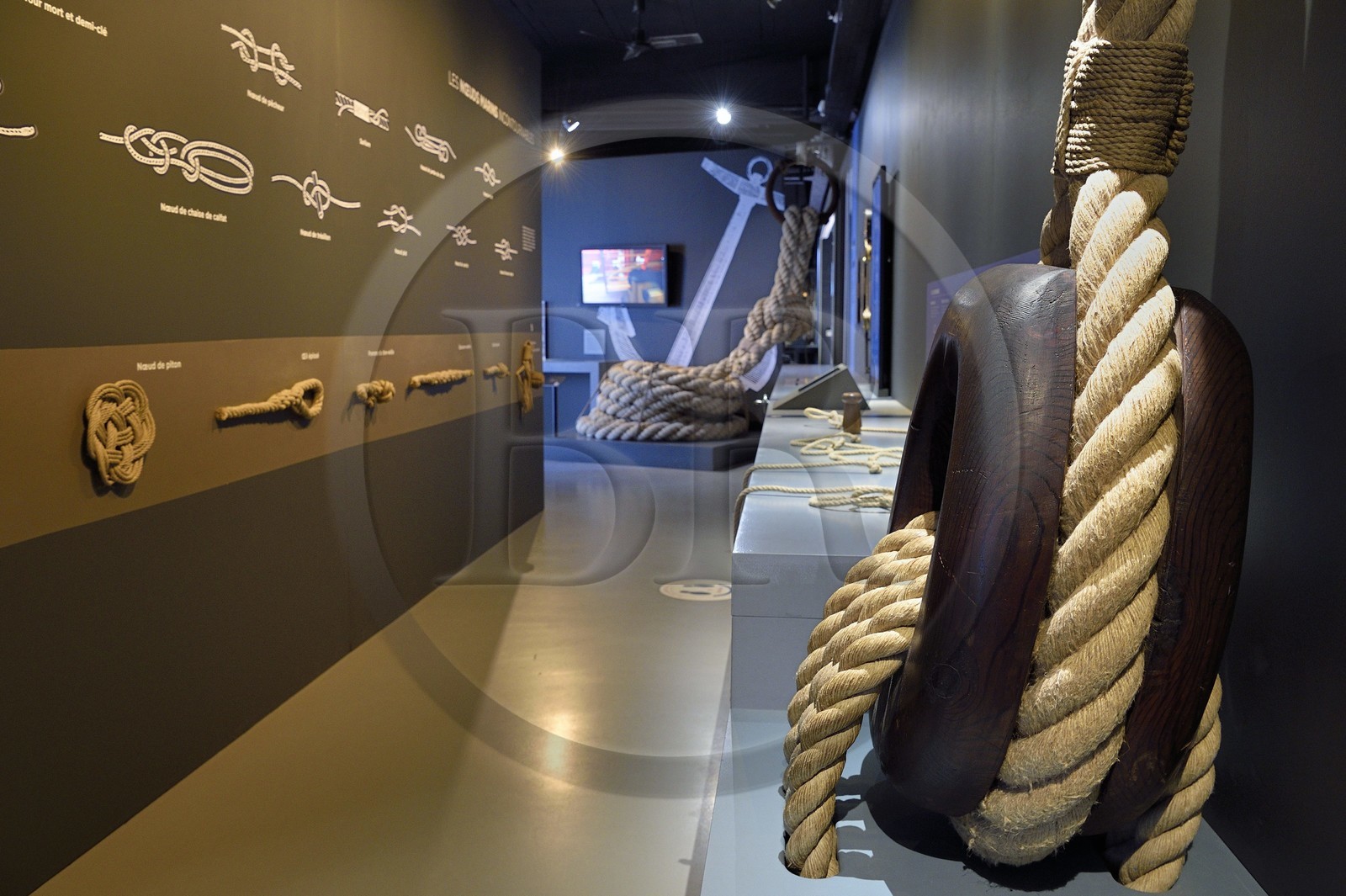 France, Charente-Maritime (17), Rochefort, Centre International de la mer dans l'ancien Arsenal maritime de Rochefort, la Corderie Royale conçue par Colbert en 1666