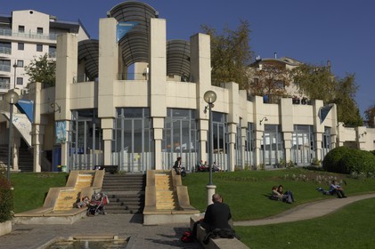 France, Paris, the Park of Belleville