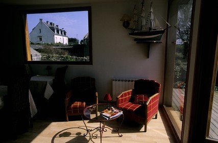 France, Finistere, Ile d' Ouessant, Kenigou, Ti Jan Ar C'hafe Hotel