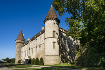France, Nièvre (58), Parc naturel régional du Morvan, Bazoches, le chateau de Bazoches qui fut propriété du maréchal Sébastien le Prestre de Vauban