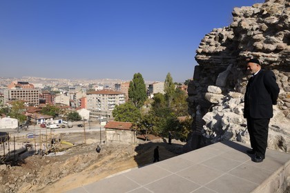 Turquie, Anatolie centrale, Ankara, la ville nouvelle en bordure de la vieille ville