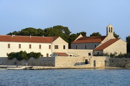 Croatia, Dalmatia, Dalmatian Coast, Ugljan Island, Franciscan St. Jerome Convent of the Congregation of the Sisters of Mercy