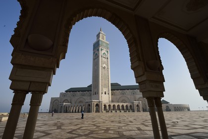 Maroc, Casablanca, Grande Mosquée Hassan II