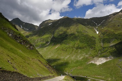 Romania, Wallachia, Muntenia, Arges County, the Fagaras Mountains along the Transfagarasan Road in the Southern Carpathians