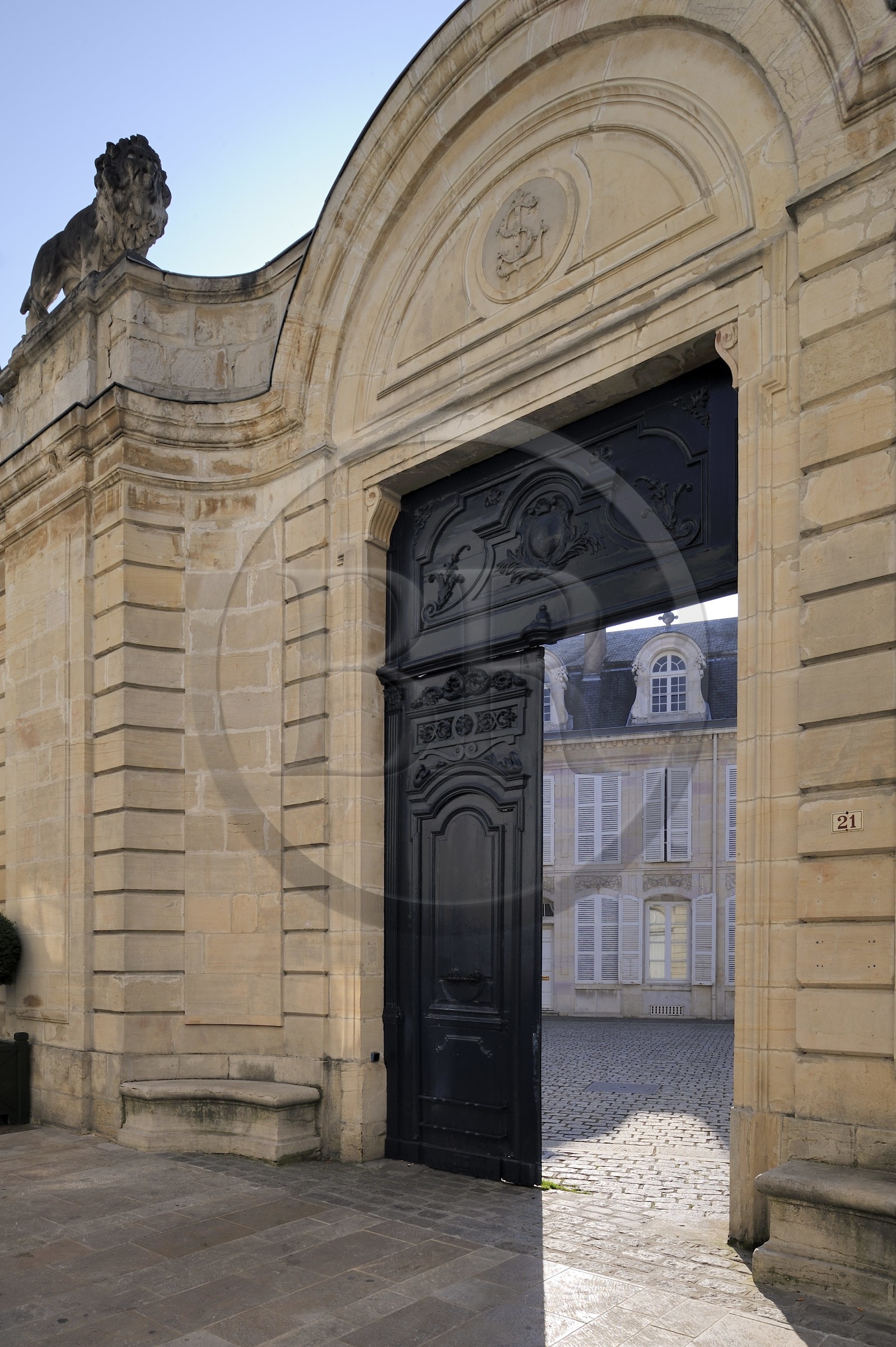 France, Côte d'Or (21), Dijon, Hôtel particulier Chissey-Varanges au 21 rue Vauban