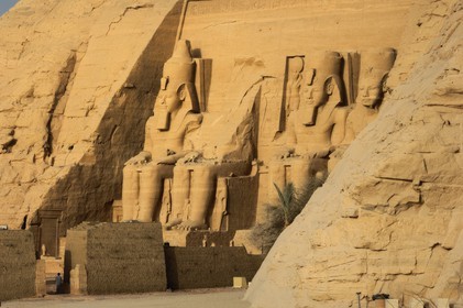 Egypt, Upper Egypt, Nubia, Abu Simbel, site listed as World Heritage by UNESCO, Ramesses II Temple