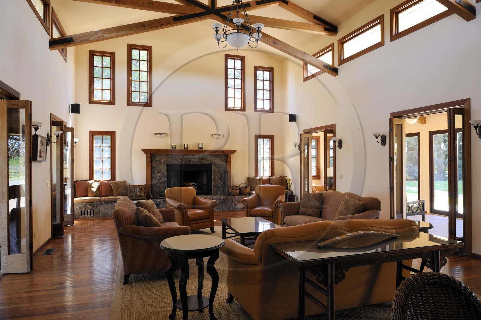 Etats-Unis, Californie, Russian Valley River, la propriété viticole de De Loach