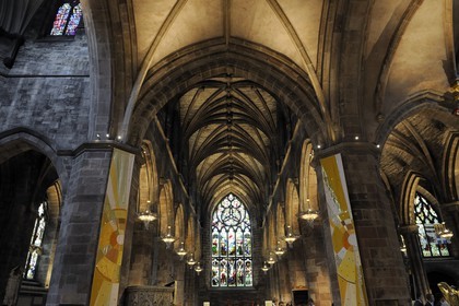 Royaume-Uni, Ecosse, Edimbourg, The Royal Mile, Saint Giles Cathedral