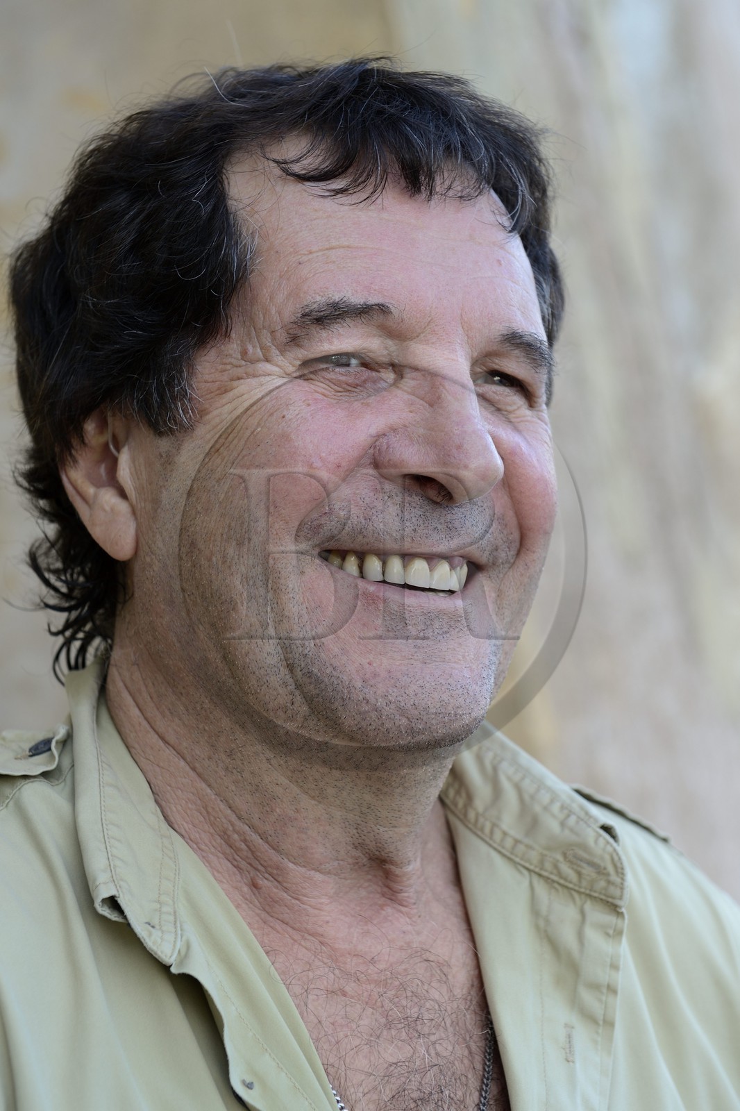 France, Haute-Corse (2B), Calvi, la citadelle, le bar Chez Tao, l'auteur compositeur Tao-By Kerefoff