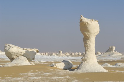 Egypt, Libyan Desert, the White Desert North of Farafra