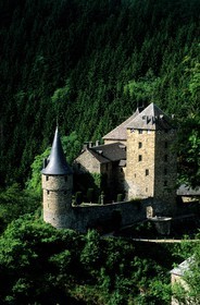 Belgique, Wallonie, province de Liège, le château de Reinhardstein