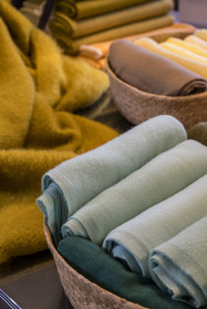 France, Vaucluse, L'Isle sur la Sorgue, Brun de Vian-Tiran Factory, wool textile industry