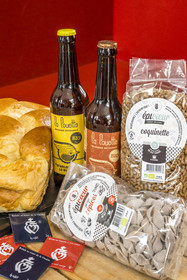 France, Vendée (85), Pouzauges, produits régionaux