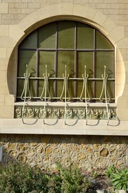 France, Meurthe-et-Moselle, Nancy, the Villa Majorelle of Art Nouveau style by architect Henri Sauvage
