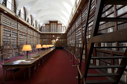 France, Corse du Sud, Ajaccio, the Fesch library in the Fesch palace