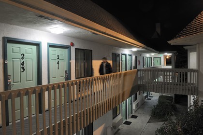 Etats-Unis, Californie, Monterey, Motel M6 du groupe Accor