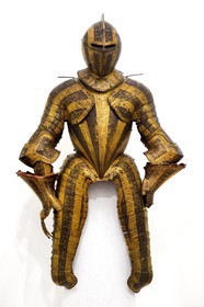 France, Var, Draguignan, City Museum, Francois de Montmorency 16th century armor