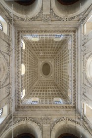 France, Rhone, Lyon, historical site listed as World Heritage by UNESCO, the hospital of Hotel Dieu, Grand dome