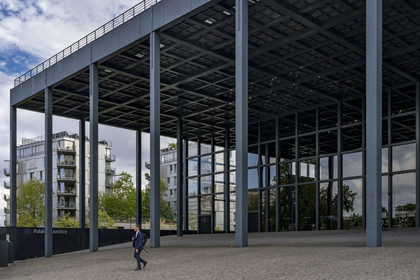 France, Loire-Atlantique (44), Nantes, Ile de Nantes, Palais de Justice de l'architecte Jean Nouvel