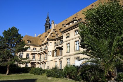 France, Bas Rhin, Strasbourg, old town listed as World Heritage by UNESCO, the Civil Hospital, historical site of the Strasbourg University Hospitals, the main historical building rebuilt in the 18th century