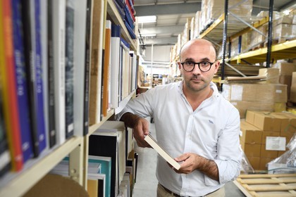 France, Pyrénées-Atlantiques (64), Pays-Basque, Biarritz, Jean Le Gall directeur général des Editions Atlantica