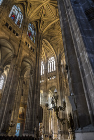 France, Paris (75), quartier des Halles, l'église Saint-Eustache,