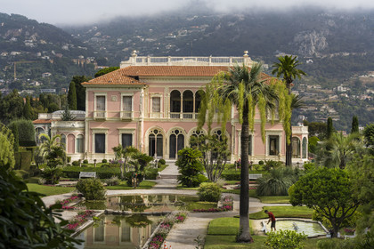 France, Alpes-Maritimes, Saint Jean Cap Ferrat, Villa and Gardens Ephrussi de Rothschild,