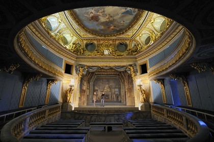 France, Yvelines (78), château de Versailles, classé Patrimoine Mondial de l'UNESCO, le domaine de Marie-Antoinette, le Théâtre de la Reine