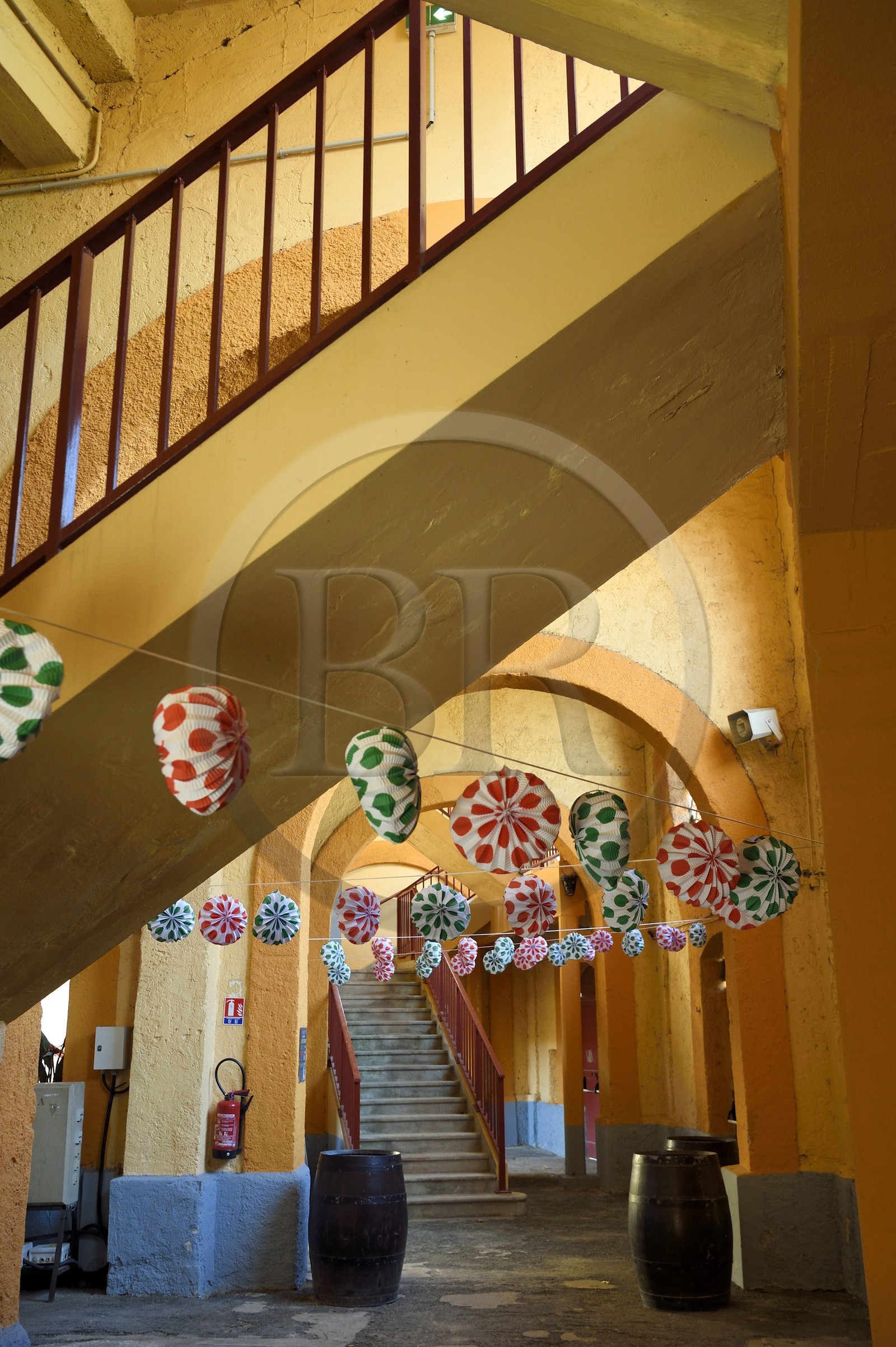 France, Pyrénées-Atlantiques (64), Pays-Basque, Bayonne, les arènes