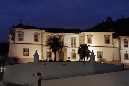 Brazil, Minas Gerais state, Ouro Preto, historical center listed as World Heritage by UNESCO, former Governor 's Palace and current School of Mines (Gold Route, Estrada Real)