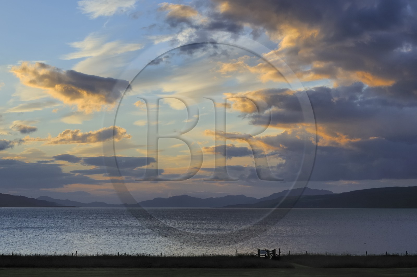 Royaume-Uni, Ecosse, Highland, Hébrides intérieures, Ile de Mull, le Sound of Mull à Fishnish Bay