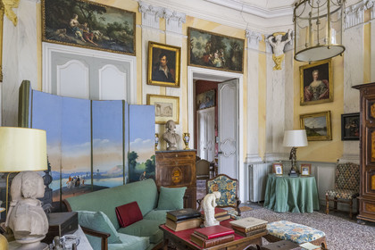 France, Herault, Montpellier, historic center called the Ecusson, The Hotel Haguenot, private mansion called Montpellier Folie from the second half of the 18th century