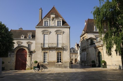 France, Côte d'Or (21), Dijon, le petit Hôtel particulier Bouhier place Saint-Fiacre
