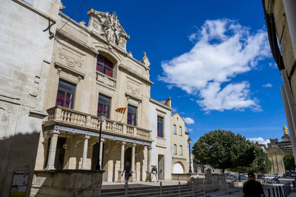 France, Bouches du Rhone, Tarascon, the Italian theatre