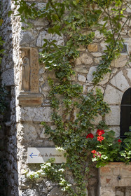 France, Alpes-Maritimes, the hilltop village of Eze
