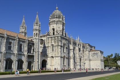 Portugal, Lisbonne, Bélem, Monastere des Hiéronymites (Mosteiro dos Jerónimos), classé Patrimoine Mondial de l'UNESCO, église Santa Maria