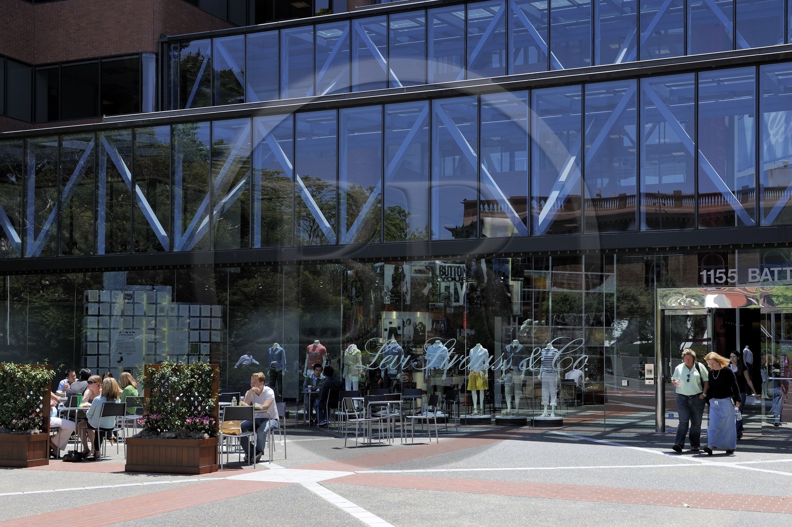 Etats-Unis, Californie, San Francisco, le siège de la société Levi Strauss