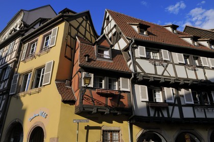 France, Haut-Rhin (68), Colmar, maison dite la petite mouche ou le petit moustique (12m2) rue des Marchands