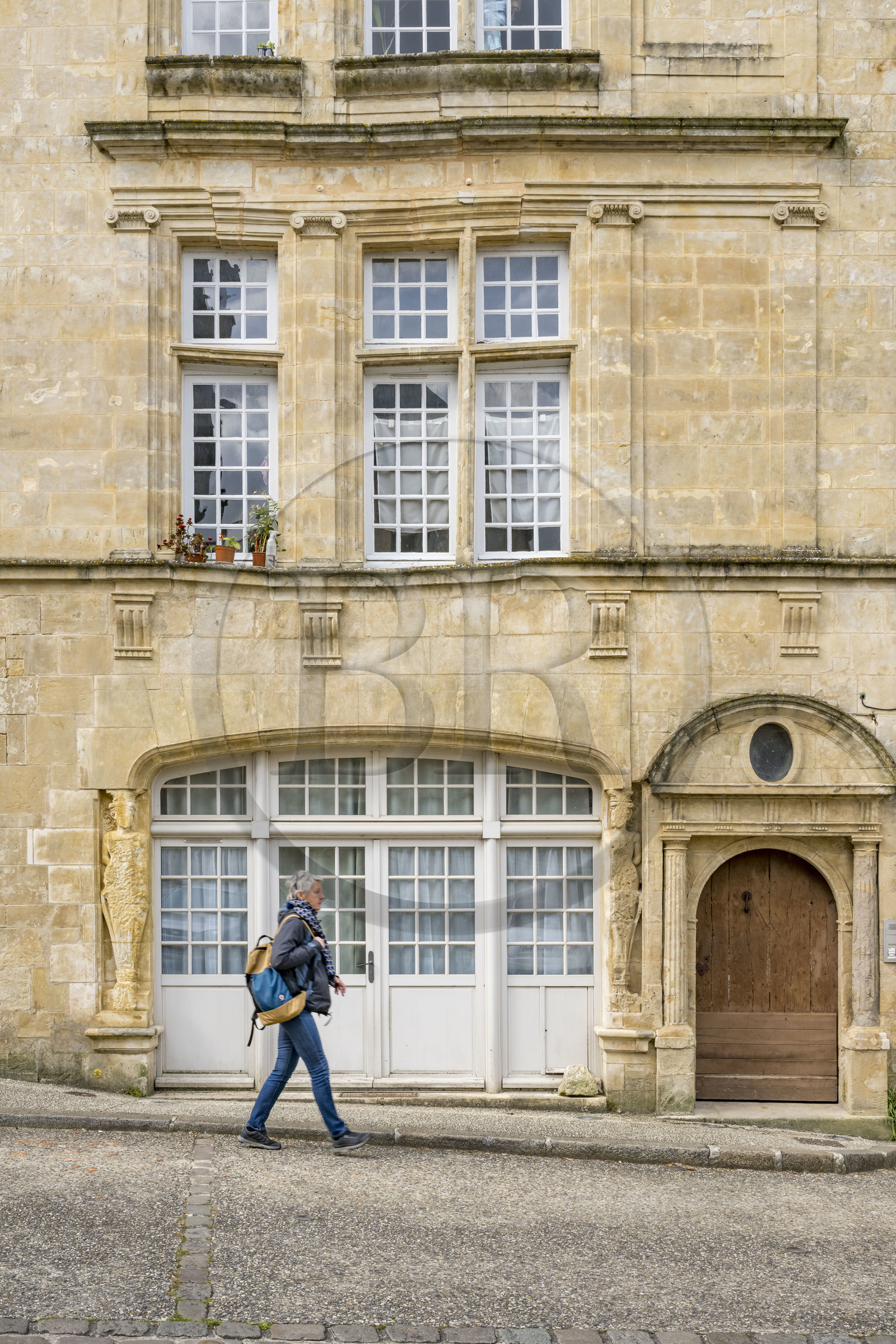France, Vendée (85), Fontenay-le-Comte, hôtel de la Pérate du XVIe siècle
