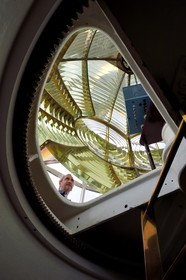 France, Var (83), Iles d'Hyères, parc national de Port Cros, Ile de Porquerolles, Emmanuel Rapenne est le gardien de phare de Porquerolles